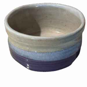 Chawan "Murasaki" – Grand Bol Matcha Tricolore