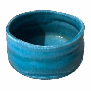 Chawan "Aoi" – Grand Bol Matcha Bleu Turquoise