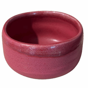 Chawan "Aka" – Bol Matcha Rouge Émaillé de Gifu