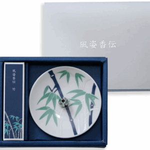 Coffret encens japonais Bambou Fushikaden – Porcelaine & senteurs